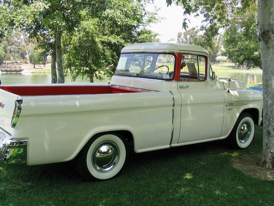 Our'65 Corvair Corsa Turbo'36 Chevy pickup and'64 GTO in 1997 Our 1955